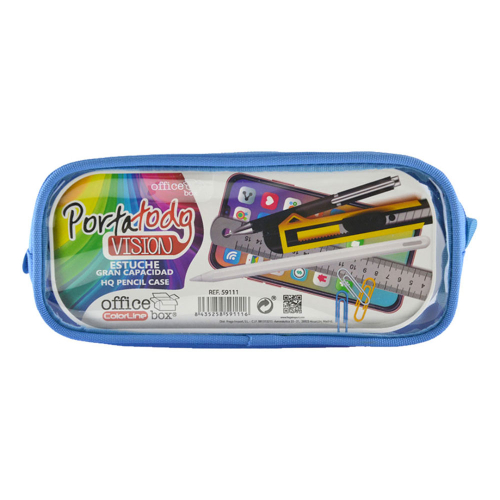 Pencil case OfBox transparent assorted, 1000000000049065 02 