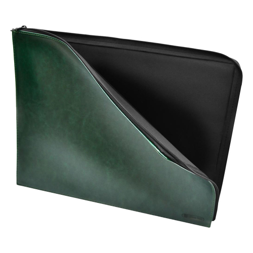 Folder OfBox Dynamic A4 leather Green, 1000000000048957 02 