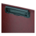 Clipboard with lid OfBox leather Red, 1000000000048962 04 