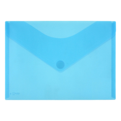 Папка с копче OfBox V-Lock A4+ пр.син