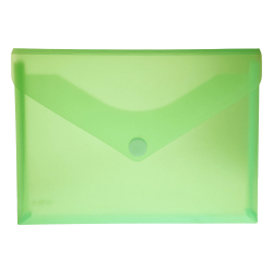 Папка OfBox V-Lock A4+ 3см пр. зелен