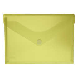 Папка OfBox V-Lock A4+ 3см пр. жълт