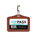 Badge hanging OfBox clip leather Brown, 1000000000048997 02 