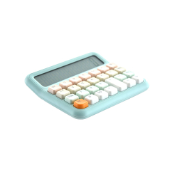 Calculator OfBox Soft 12digi Blue