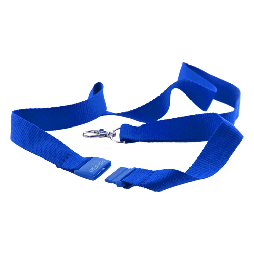 Лента за бадж OfBox плоска тъмносин оп5, 1000000000048985 02 