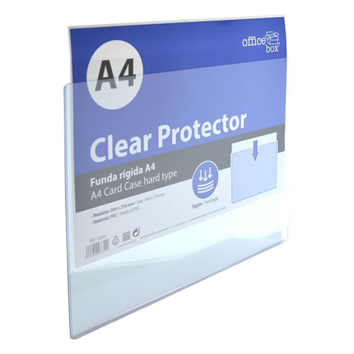 Pocket info OfBox A4 horizontal PVC, 1000000000049969 02 