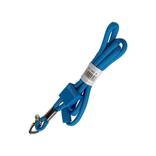 Badge lanya OfBox round light blue 5pcs, 1000000000048989 02 