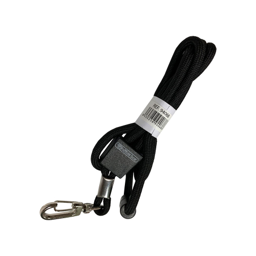 Badge lanya OfBox round black 5pcs, 1000000000048993 02 