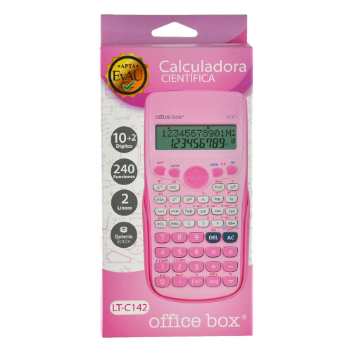 Calculator OfBox Color scientif Pink, 1000000000049077 04  — OK Office Calculator OfBox Color scientif Pink, 1000000000049077 04