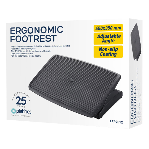 Опора за крака Platinet Ergonomic 1-ниво, 1000000000054702 04 