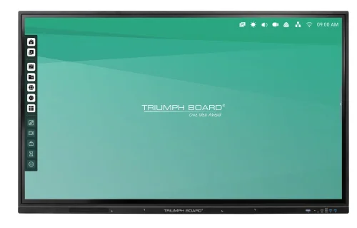 Интерактивен мулти-тъч дисплей TRIUMPH BOARD 65' IFP, Черен панел, Android 11, 2008592580119910
