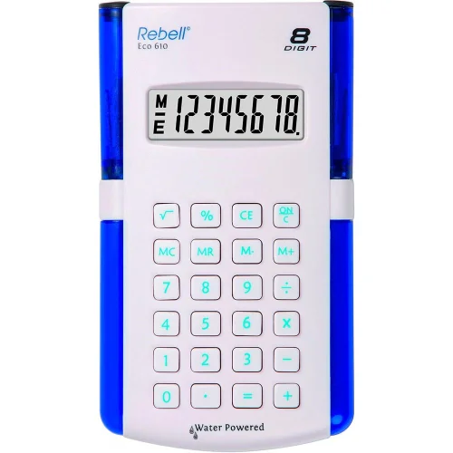 Calculator Rebell ECO610 Eco Line-Water, 1000000000029074