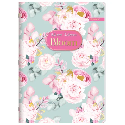 Notebook А4 Ilijanum Bloom 52 sheet, 1000000000045681 07 