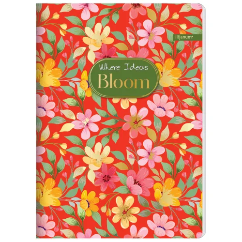 Notebook А4 Ilijanum Bloom 52 sheet, 1000000000045681 09 