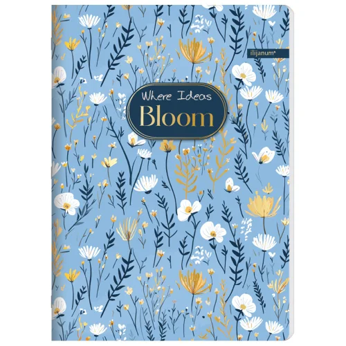Notebook А4 Ilijanum Bloom 52 sheet, 1000000000045681 10 