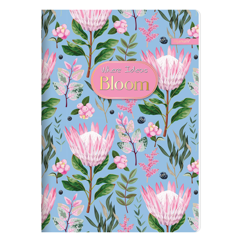 Тетрадка A4 Ilijanum Bloom 80л офсет, 1000000000048360 04 