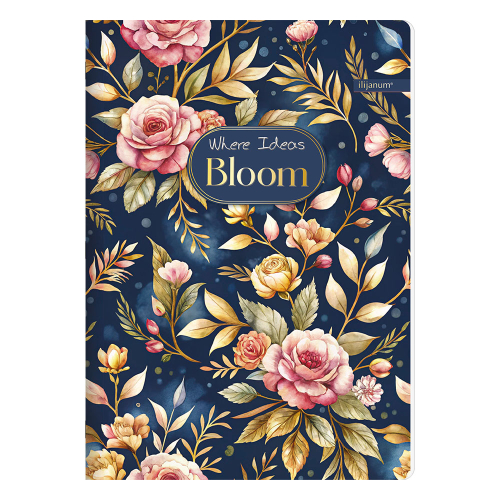 Тетрадка A4 Ilijanum Bloom 80л офсет, 1000000000048360 06 