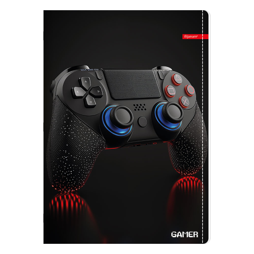 Тетрадка A5 Ilijanum Gamer UV 40л офсет, 1000000000048375 07 