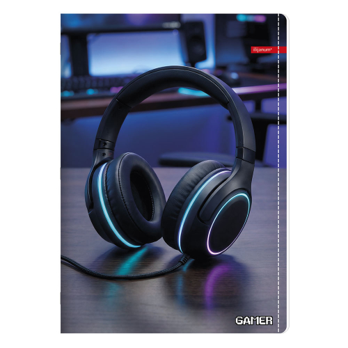 Notebook A5 Ilijanum Gamer UV 60 sheets, 1000000000048376 03 