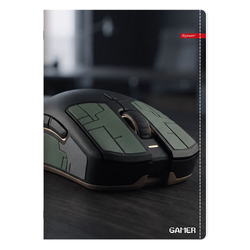Notebook A5 Ilijanum Gamer UV 60 sheets, 1000000000048376 04 