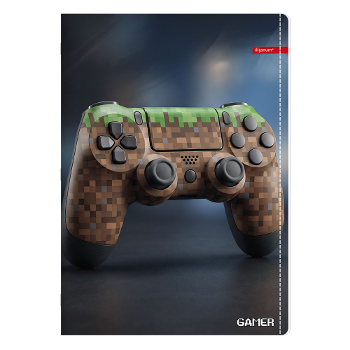 Notebook A5 Ilijanum Gamer UV 60 sheets, 1000000000048376 06 