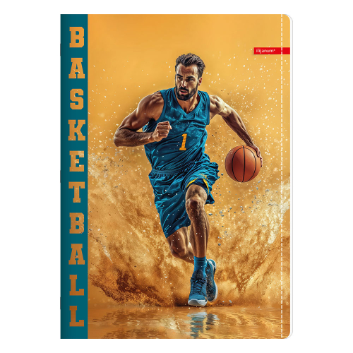 Notebook A5 Ilijanum Sport UV 60 sheets, 1000000000048359 05 