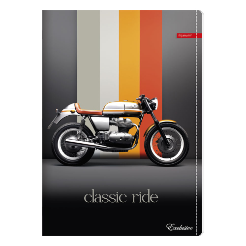 Тетрадка A4 Ilijanum Exclusive Boy 80л, 1000000000048354 09 