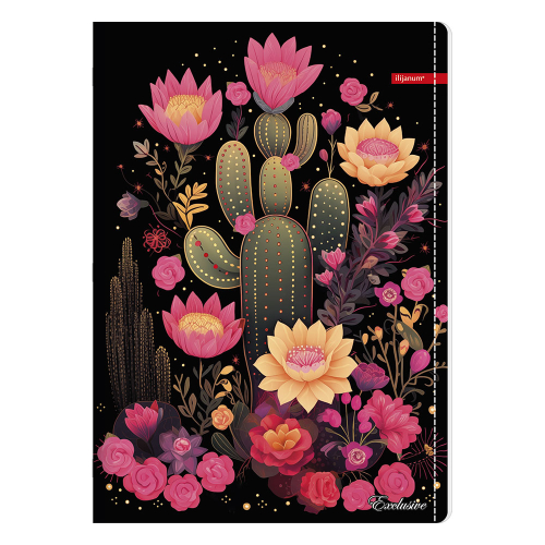 Notebook A5 Ilijanum Exclusive Girl 80sh, 1000000000048351 09 