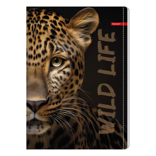 Тетрадка A4 Ilijanum Wild Life UV 60л, 1000000000052698 03 