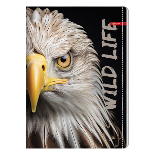 Тетрадка A5 Ilijanum Wild Life UV 60л, 1000000000052699 07 
