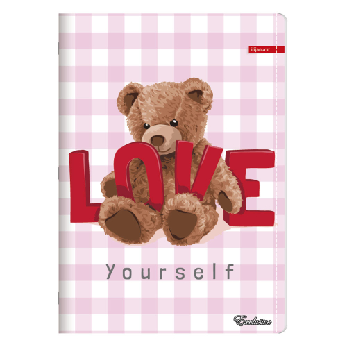 Тетрадка A4 Ilijanum Exclusive Girl 40л, 1000000000052413 08 