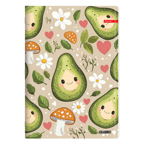 Тетрадка A5 Ilijanum Classic Girl 80л, 1000000000045688 04 