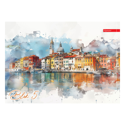 Блок за рисуване Ilijanum №5 110г офсет, 1000000000048392 09 