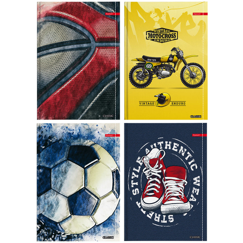 Тетрадка A4 Ilijanum Classic ТК 80л офс, 1000000000045629 04 