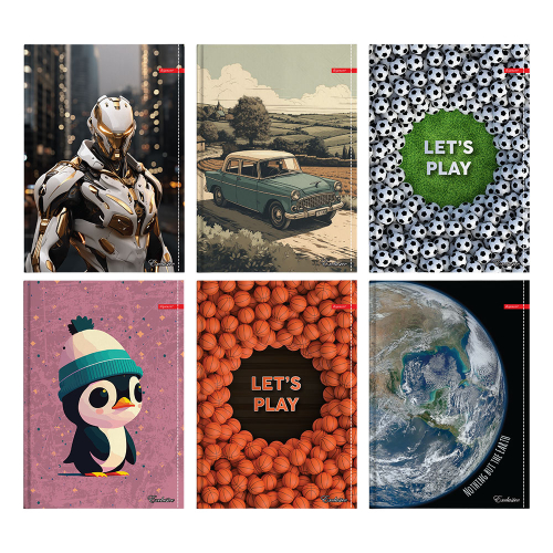 Тетрадка A4 Ilijanum Exclusive 96л офсет, 1000000000045631 03 