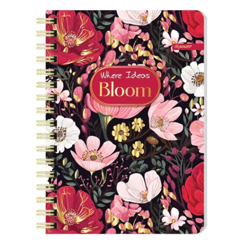 Notebook А6 Ilijanum Bloom SP 60 sheet, 1000000000045677 04 