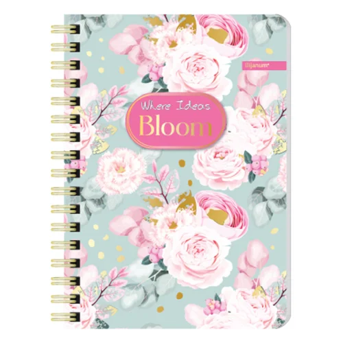 Notebook А6 Ilijanum Bloom SP 60 sheet, 1000000000045677 05 