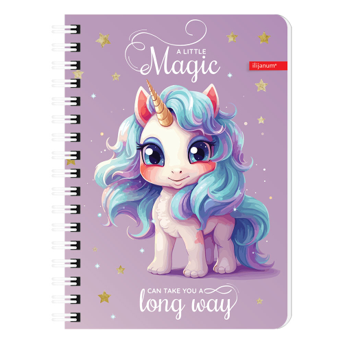 Бележник A6 Ilijanum Unicorn СП 60л, 1000000000045678 02 