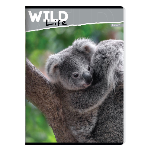Тетрадка A4 Ilijanum Wild Life UV 52л, 1000000000048364 03 