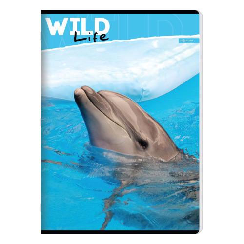 Тетрадка A4 Ilijanum Wild Life UV 52л, 1000000000048364 04 