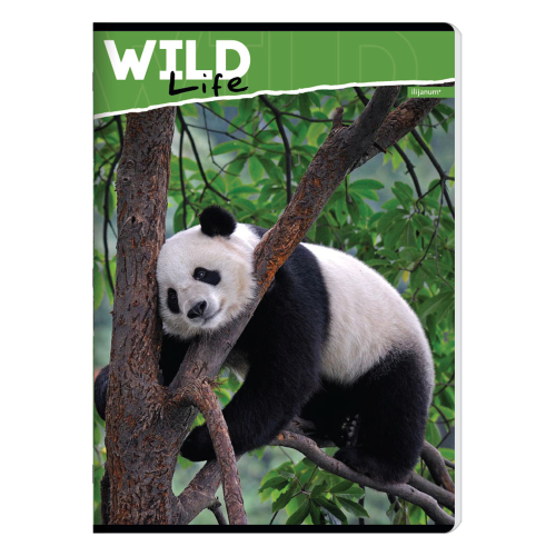 Тетрадка A4 Ilijanum Wild Life UV 52л, 1000000000048364 05 