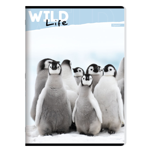 Тетрадка A4 Ilijanum Wild Life UV 52л, 1000000000048364 07 