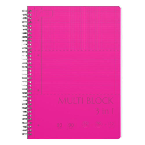 Notebook A4 Ilijanum Multiblock SP 90sh, 1000000000048380 04  — OK Office Notebook A4 Ilijanum Multiblock SP 90sh, 1000000000048380 04