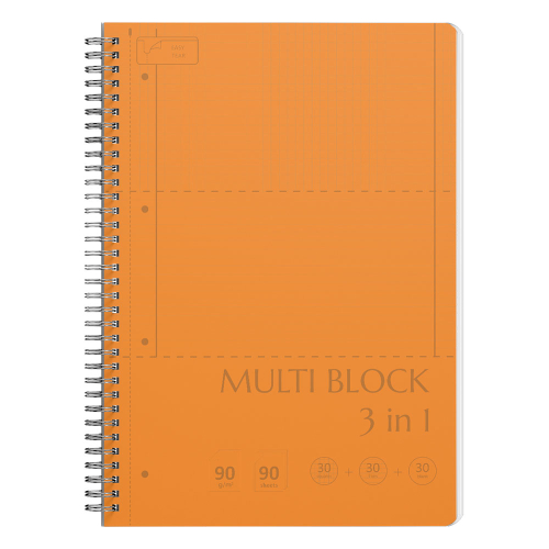Notebook A4 Ilijanum Multiblock SP 90sh, 1000000000048380 05  — OK Office Notebook A4 Ilijanum Multiblock SP 90sh, 1000000000048380 05