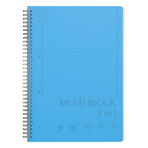 Notebook A4 Ilijanum Multiblock SP 90sh, 1000000000048380 06  — OK Office Notebook A4 Ilijanum Multiblock SP 90sh, 1000000000048380 06