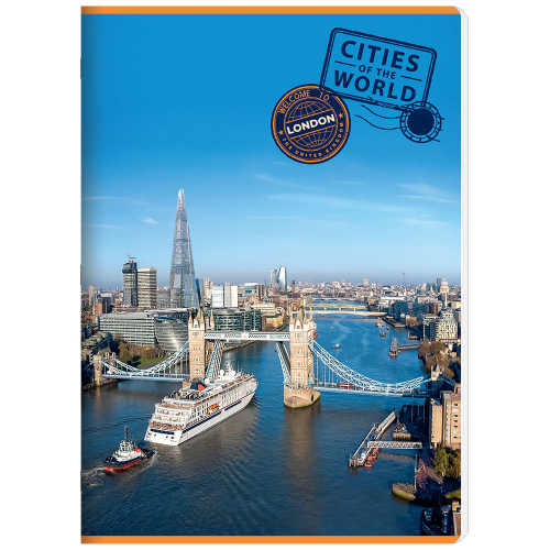 Notebook A4 Ilijanum City 52sh offset, 1000000000045647 03 
