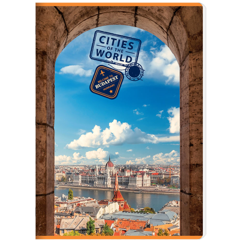 Notebook A4 Ilijanum City 52sh offset, 1000000000045647 04 