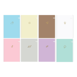 Тетрадка A5 Ilijanum Soft Touch 96л офс