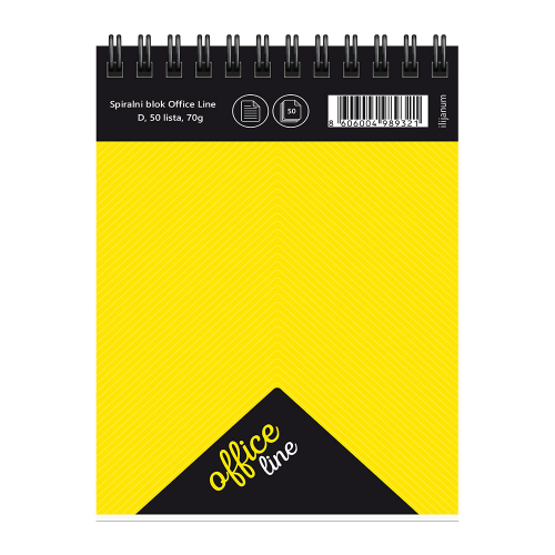 Блок- нотA6 Ilijanum Office СП 50л офсет, 1000000000045671 02 