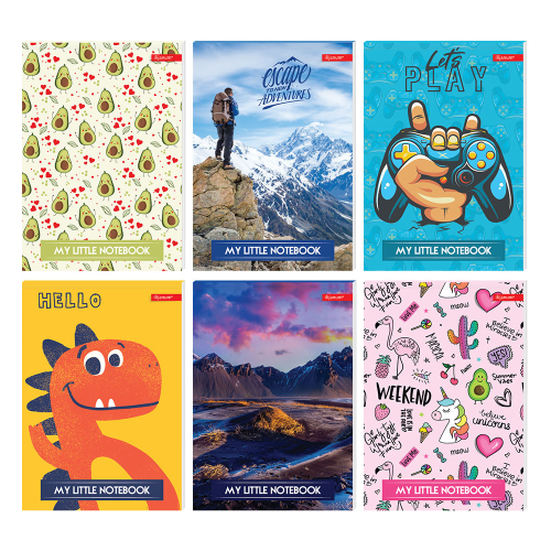 Тефтерче A6 Ilijanum My Little 50л, 1000000000048394 03 